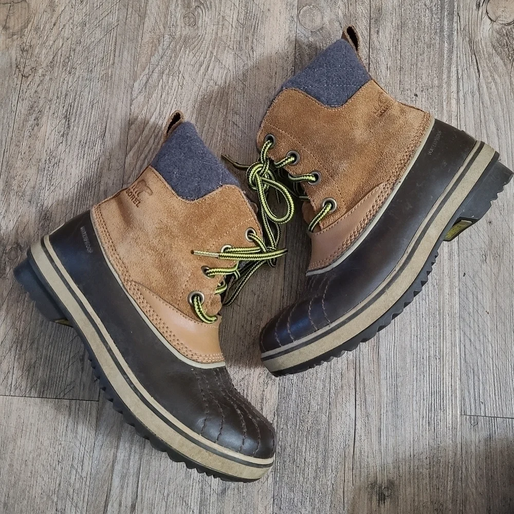 Sorel Slimpack II Lace Elk & Cordovan
